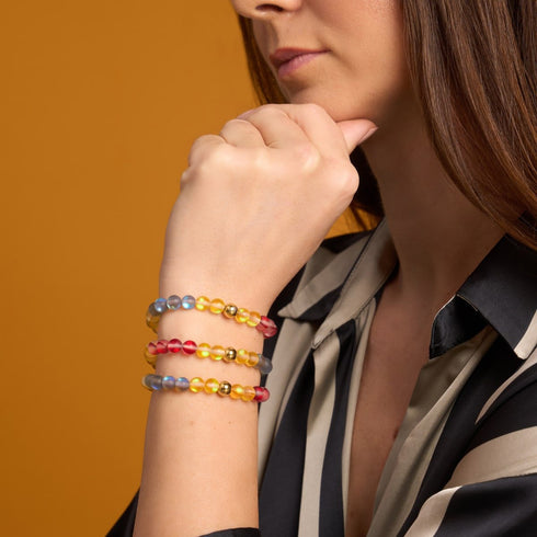 BELGIEN | Meerjungfrau Glas Nationen Armband